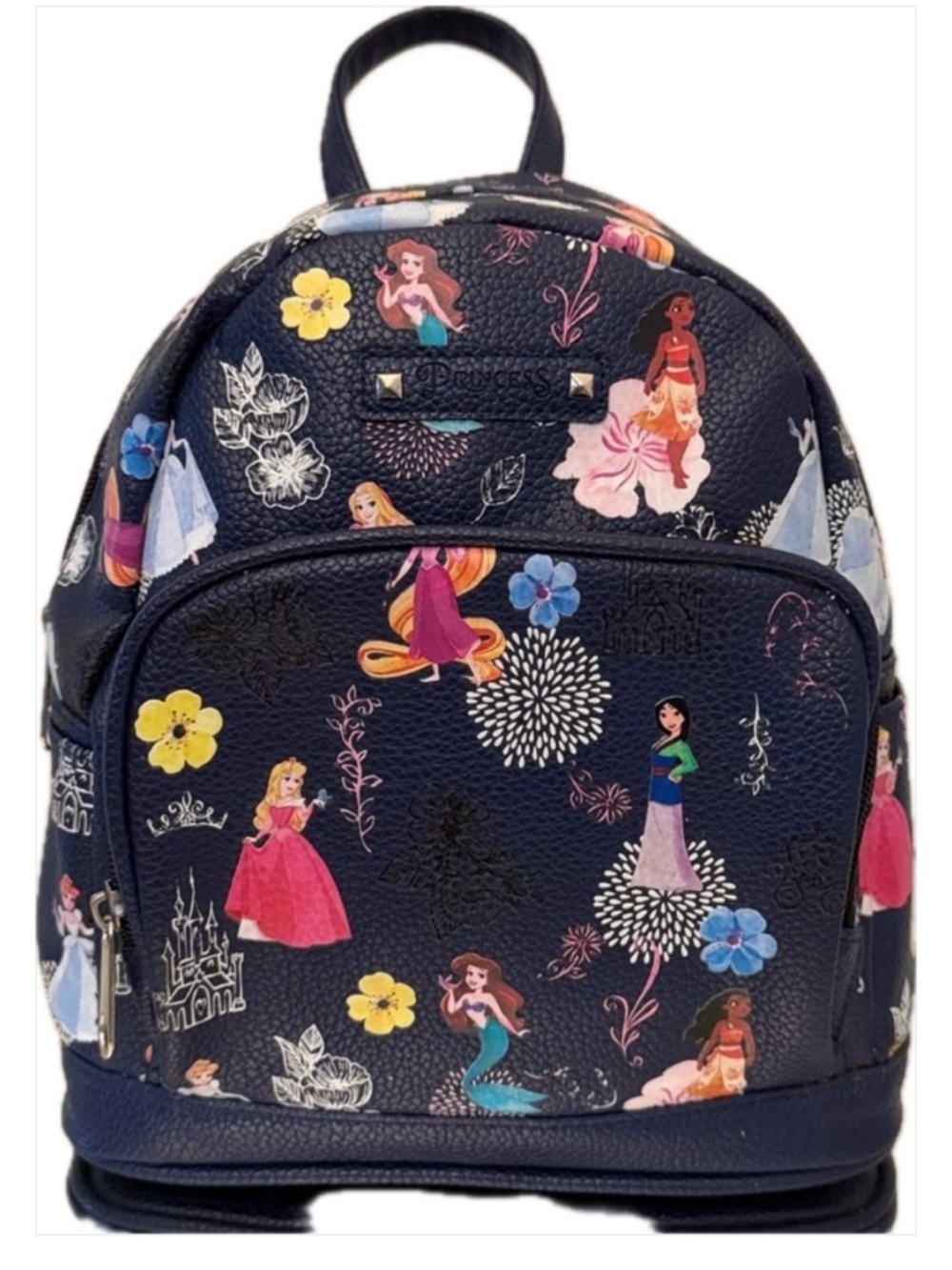 Disney Princesses Mini Backpack Navy Like New!